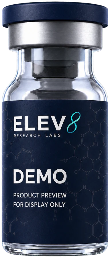 Elev8 research peptide vial